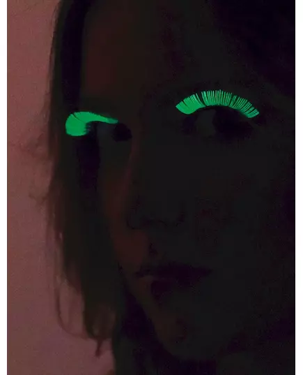 Phosphorescent false eyelashes for adults, image 2