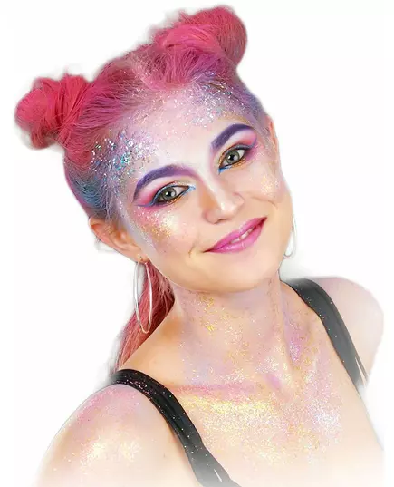 Blue Glitter Makeup Kit, image 2