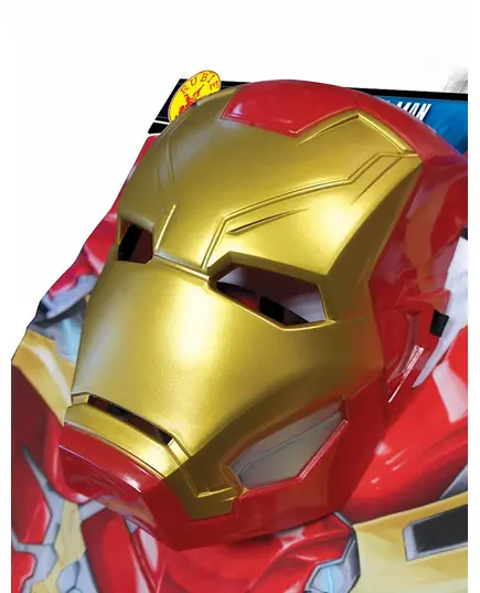 Iron Man barnetrøye og maskesett, bilde 2