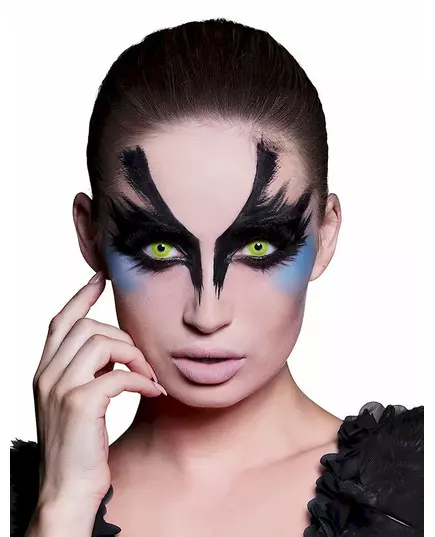 Yellow eye fancy contact lenses for adults, image 2