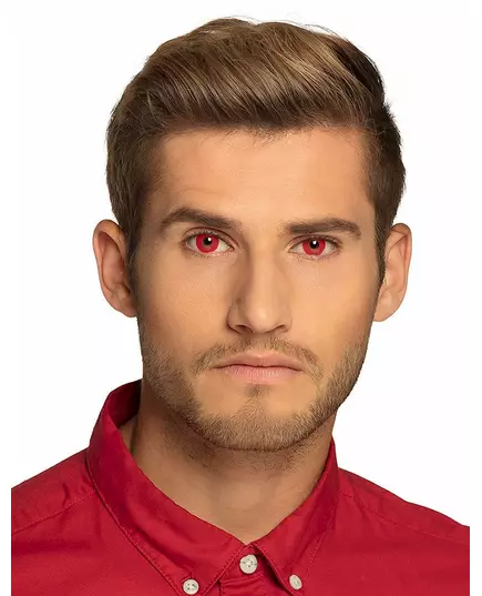 Adult red UV fancy lenses, image 2