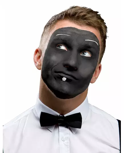 Black water-based makeup 14 g, image 2