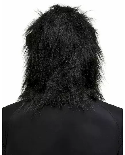 Svart gorillamaske for voksne, bilde 2