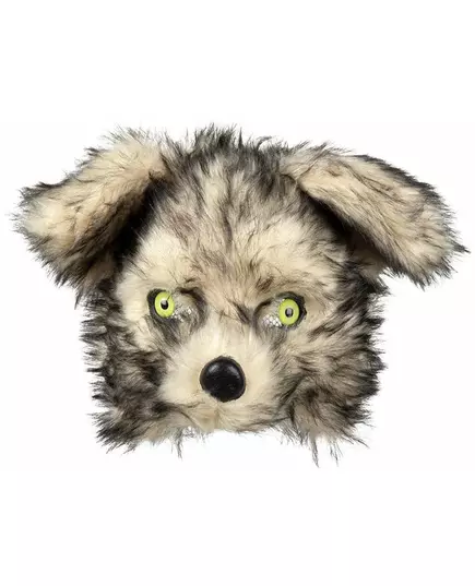 Adult plush werewolf mask, image 2