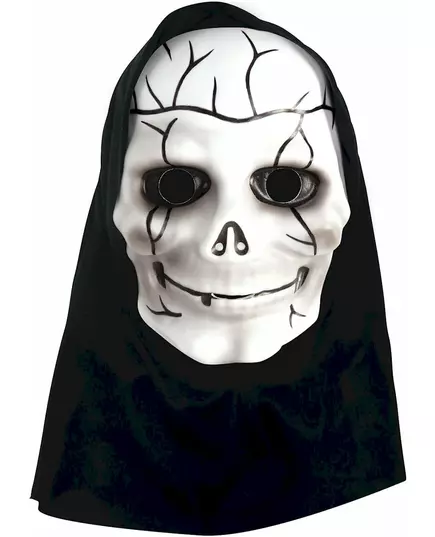 Skeleton mask with hood for children, image 2