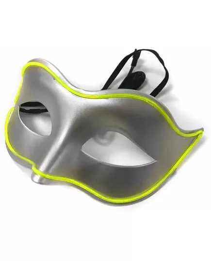 Adult LED neon Venetian mask, image 2