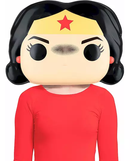 Wonder Woman Funko Pop mask for adults, image 2