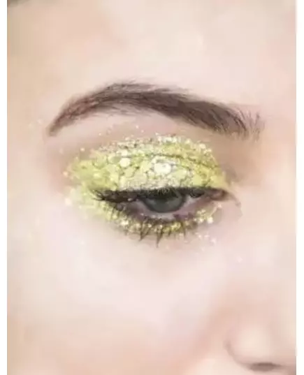 Biodegradable Glitter Golden Parachute - Yes yes glitter, image 2