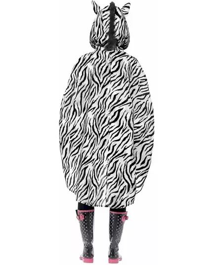 Sebraponcho for voksne, bilde 2