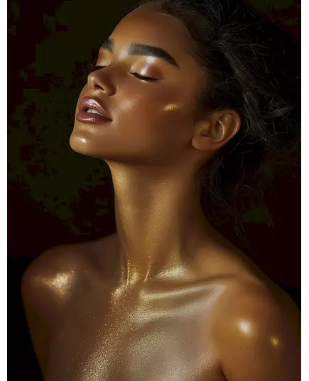 Gold Glitter Body Spray 75ml, image 2