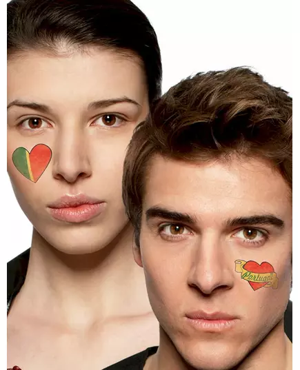 Midlertidige tatoveringer for portugisiske supportere, bilde 2