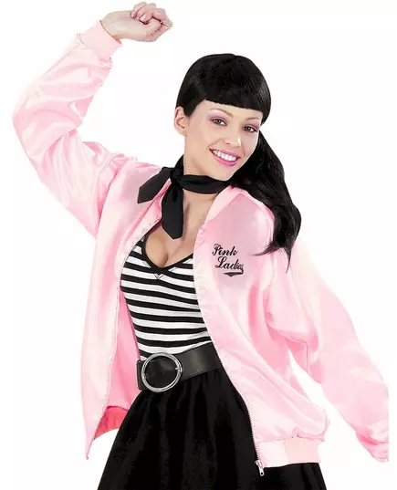 Women's pink rock'n roll jacket, image 2