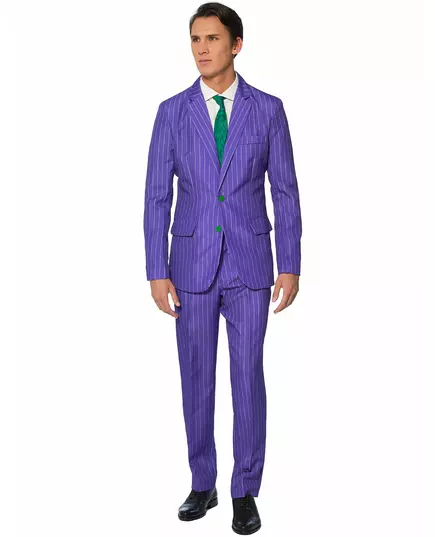 Mr. Joker Suitmeister-kostyme til voksne, Størrelse: XX-Large (EU 60-62), bilde 2