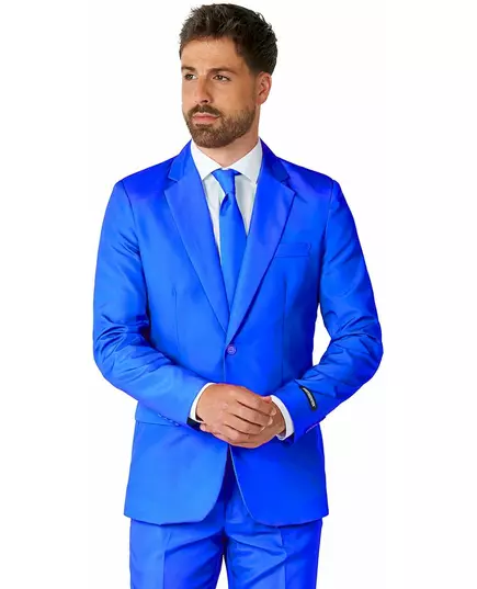 Mr. Solid blå herredress fra Suitmeister, Størrelse: XX-Large (EU 60-62), bilde 2
