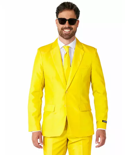 Mr. Solid gul herredress Suitmeister, Størrelse: Large (EU 52-54), bilde 2
