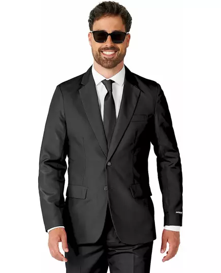 Mr. Solid svart herredress fra Suitmeister, Størrelse: X-Large (EU 56-58), bilde 2