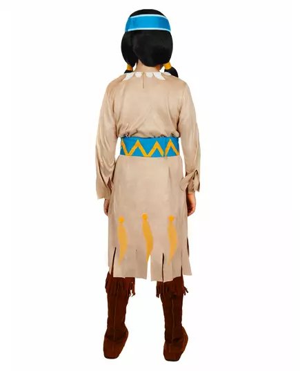 Regnbuekostyme - Yakari for jenter, Størrelse: 7–8 år (122–128 cm), bilde 2