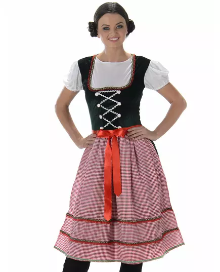 Bavarian costume long dress for women, Size: X-Large, image 2