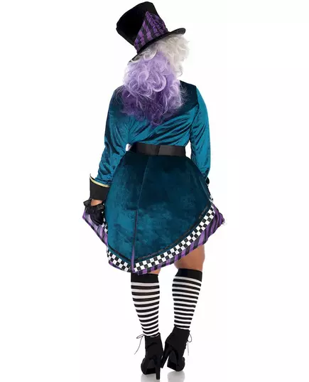 Mad Hatter-kostyme i store størrelser for kvinner, Størrelse: XXX-Large, bilde 2