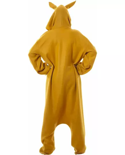 Adult kangaroo jumpsuit costume, Size: Large, image 2