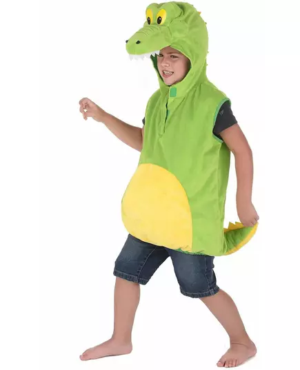 Children's padded crocodile costume, Size: 3-4 years (98-104cm), image 2