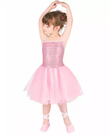 Pink ballerina costume for girls, Size: 7-9 years(120-130 cm), image 2