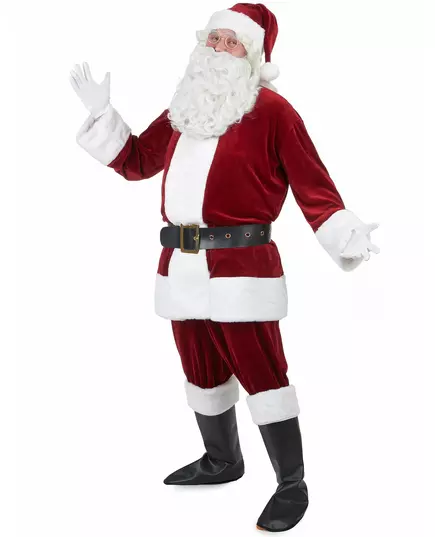Super Deluxe Santa Claus Costume for Adults, Size: XX-Large, image 2
