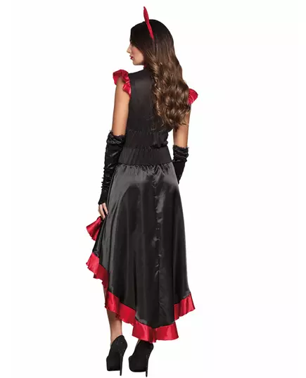 Gothic Demon Costume for Women Halloween, Size: Medium/Large, image 2