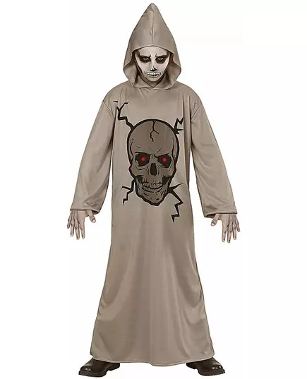 Halloween children's skeleton grim reaper costume, Size: 11-13 years (158 cm), image 2