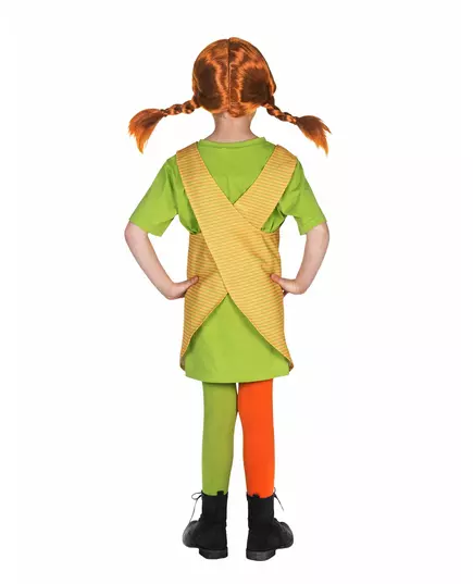 Pippi Langstrømpe-kostyme til jenter, Størrelse: 5–6 år (110–116 cm), bilde 2