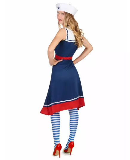 Women's retro sailor costume, Size: Large, image 2