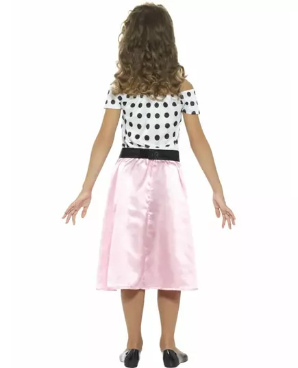 50-talls Miss Girly-kostyme til jenter, Størrelse: 10–12 år (145/158 cm), bilde 2