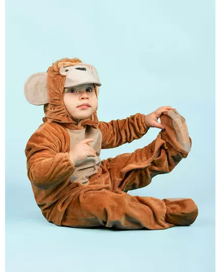 Baby-apekostyme - Klassisk, Størrelse: 0–6 måneder (58–66 cm), bilde 2