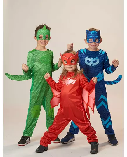Yoyo PJ Masks barnekostyme, Størrelse: 3–4 år (94–104 cm), bilde 2