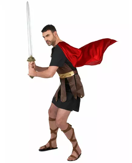 Men's Gladiator Warrior Costume, Size: X-Large, image 2