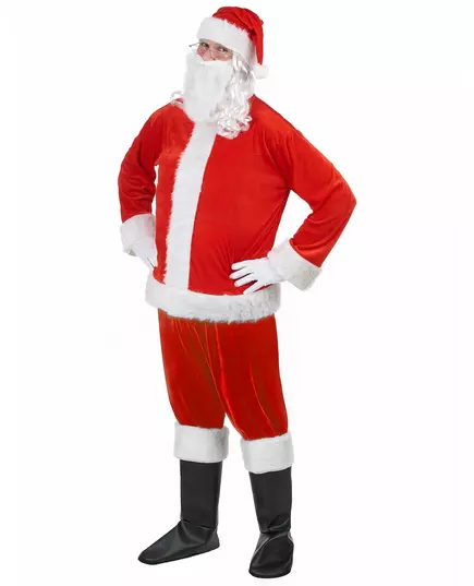 Adult Santa Claus costume kit, Size: X-Large, image 2