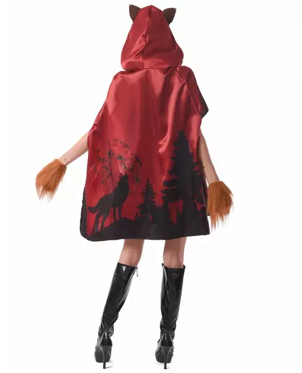 Women's Werewolf Riding Hood Costume, Size: Small, image 2