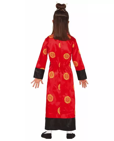 Red Chinese girl costume, Size: 10-12 years (142-148 cm), image 2