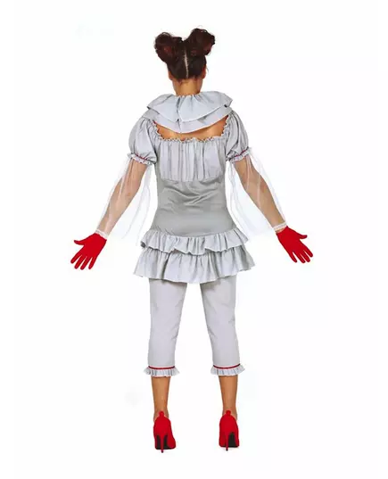 Psychopathic clown costume for women's pants, Size: Medium (38-40), image 2