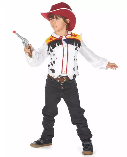 Cowboy costume for boys, Size: 7-9 years (120-130 cm), image 2