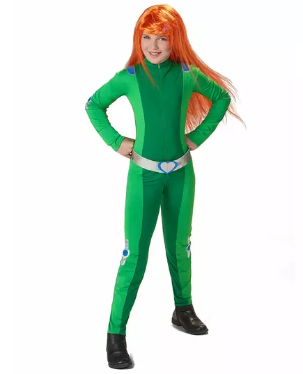 Grønt sjokkspionkostyme til jenter, Størrelse: XXL 15–16 år (153–158 cm), bilde 2