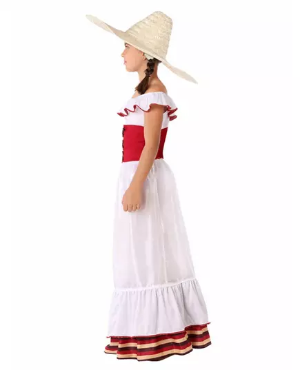 Mexican girl costume, Size: 5-6 years(115/130 cm), image 2