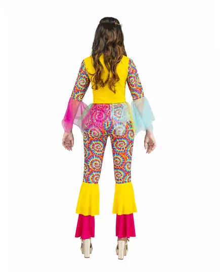 Hippiekostyme i tyll for kvinner, Størrelse: M/L, bilde 2