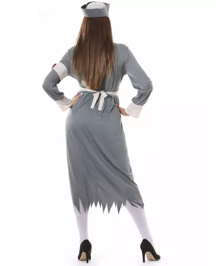Retro zombie nurse costume for women, Size: X-Large (44-46), image 2
