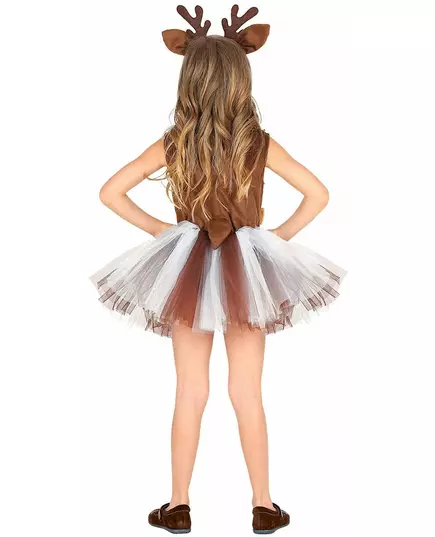 Little reindeer tutu costume for girls, Size: 5-7 years (128 cm), image 2