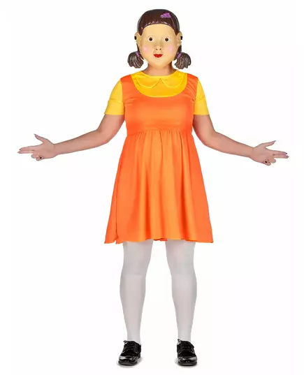 Kostyme for kvinnelig morderdukke, Størrelse: Small/Medium, bilde 2