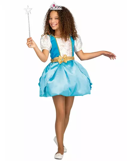 2-in-1 magical princess costume for girls, Size: 7–9 years(122–134 cm), image 2