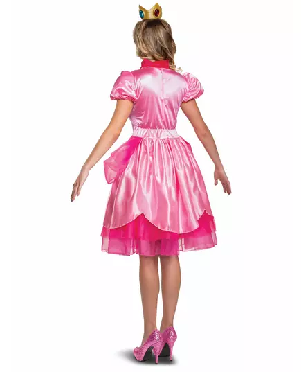 Nintendo Deluxe Prinsesse Peach-kostyme til kvinner, Størrelse: Small, bilde 2