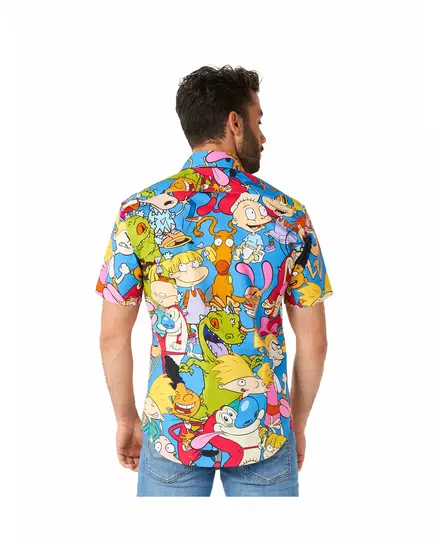 90-talls Nickelodeon-tegneserieskjorte for voksne fra Opposuits, Størrelse: XX-Large (EU 60-62), bilde 2