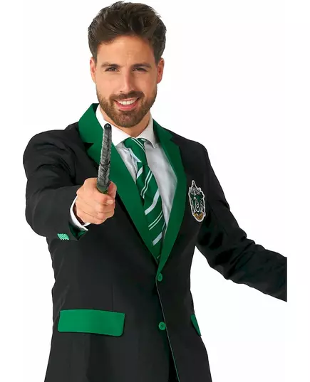 Herr Slytherin Suitmeister-kostyme til voksne, Størrelse: Large (EU 52-54), bilde 2
